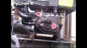 Мотоблок. Замер компрессии ногами.