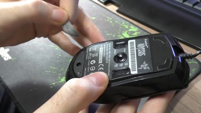 Замена ножек на мышке Razer Abyssus. А какая у Вас мышка? смотреть онлайн