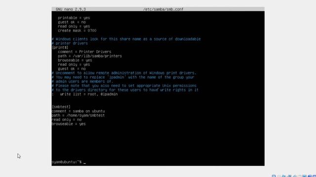 Konfigurasi SAMBA Ubuntu Server смотреть онлайн
