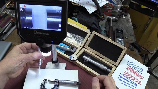 Internal Micrometer from Banggood review and a few other tools... смотреть онлайн