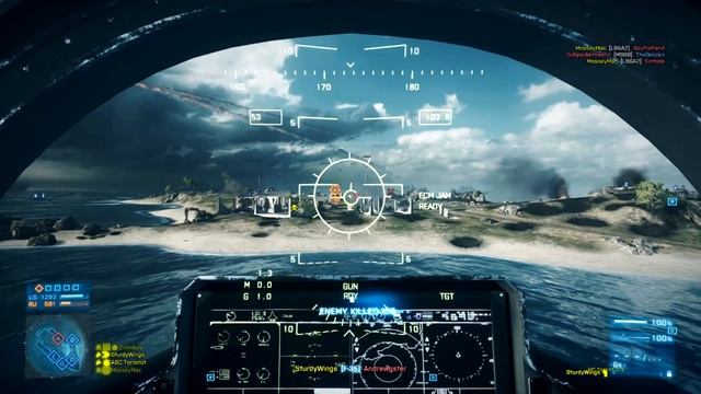 "V.T.O.L." - hovering in the F35 for 70 kills - BF3 | by SturdyWings смотреть онлайн