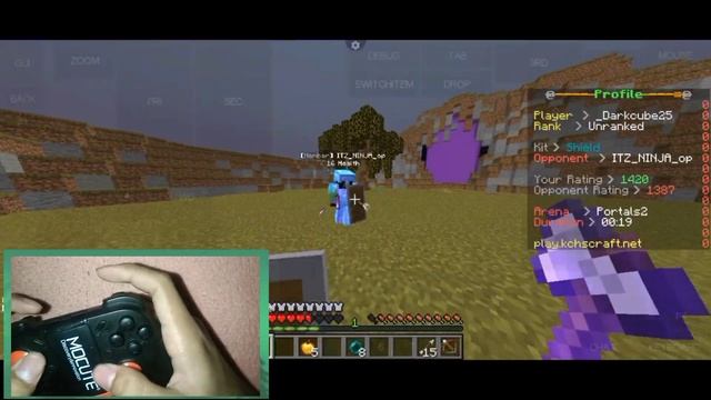 CONTROLLER | Axe Pvp 1.16+ w/HANDCAM - Pojav Launcher смотреть онлайн
