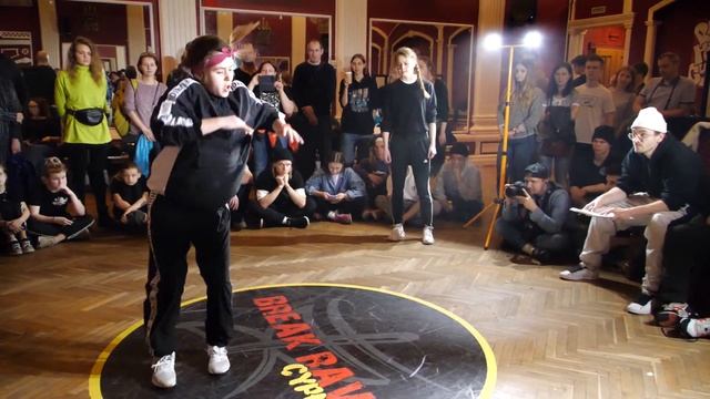 BREAK RAVE CYPHER 2019 - отбор bgirls 1x1 смотреть онлайн