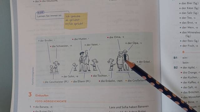 (8) Словарь немецкого Lernwortschatz Schritte PLUS NEU A1.1 _L2-3 _S7