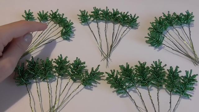 Новогодняя ёлка из бисера своими руками. Часть 1 / Beaded Christmas tree. Part I / DIY смотреть онлайн