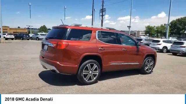 2018 GMC Acadia Greenwood Village CO T120861 смотреть онлайн