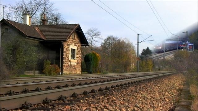 ÖBB Railjet Trains On The Western Railway  (Westbahn) In Austria - Bahn