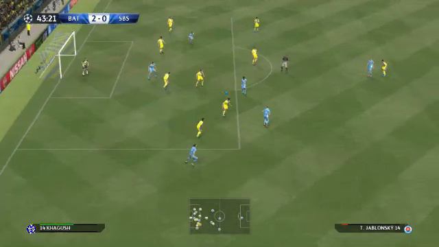 БАТЭ - Слован PES 2015 (тест версии патча БАТЭ 1.0) смотреть онлайн