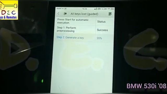 AKL BMW utilizando KM100 смотреть онлайн