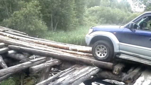 Мост в Каршево Бесов Нос август 2015 смотреть онлайн