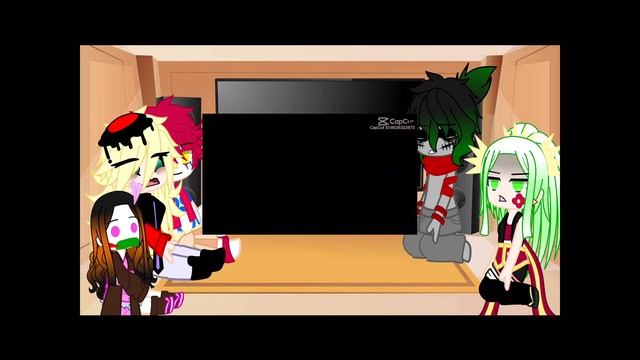 Some uppermoons(+nezuko) react to each other + random videos||i dont have credit||Purple Shinobu_ смотреть онлайн