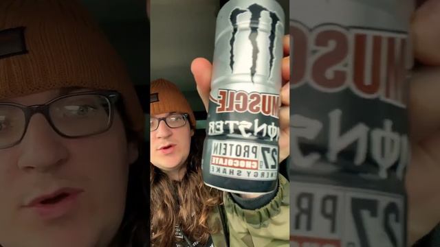 Muscle monster energy shake with 27 g of protein found it at the dollar store￼ смотреть онлайн