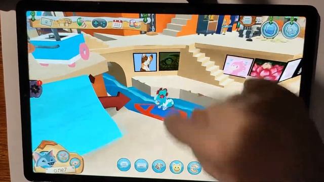 #AnimalJam #100 (Игра #ЭнималДжем) - Обзор домика моего друга 00яхудожник00 смотреть онлайн