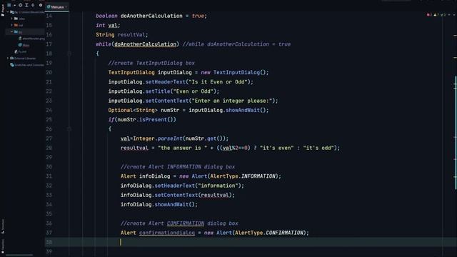 JavaFx- AlertType Dialog-TextInputDialog смотреть онлайн