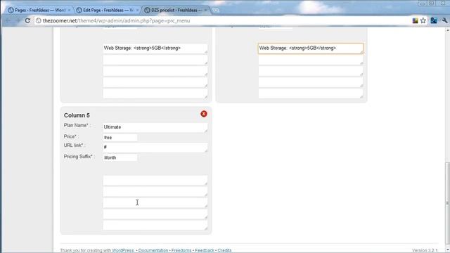 [ ThemeForest - FreshIdeas WordPress Theme ] Creating Pricelist Table смотреть онлайн