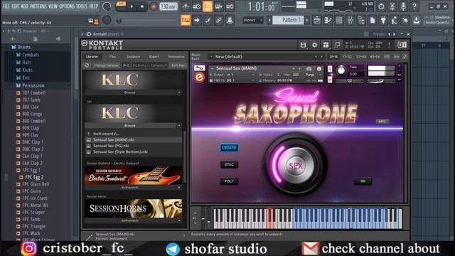 Saxophone KONTAKT ||FREE VST||shofar studio|| flstudio || tamil смотреть онлайн