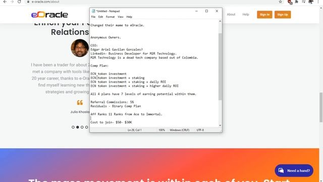 eOracle Review - Espian Global 2 - Legit ECN Token Investment or Scam? Owned in India? e-oracle.com смотреть онлайн