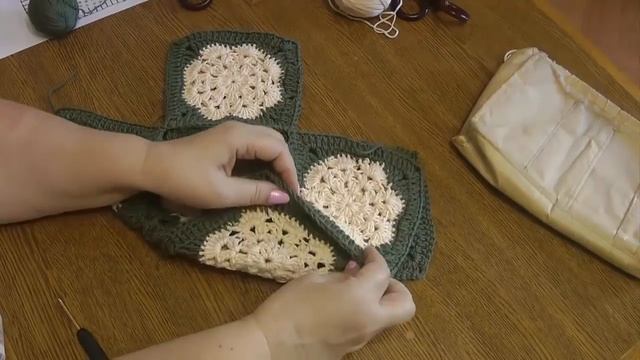 Летняя сумочка Африканский квадрат смотреть онлайн