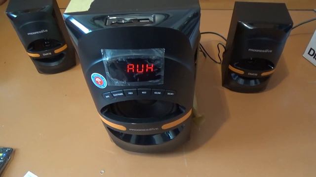 Обзор акустическая система 2.1 Dialog Progressive AP-210B смотреть онлайн