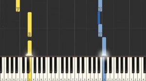 RUSH E  -  How To Play RUSH E - EASY PİANO TUTORİAL