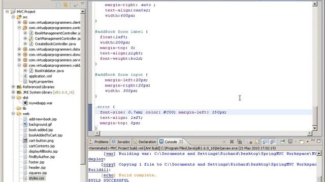 Spring MVC and WebFlow Extract - Validation смотреть онлайн