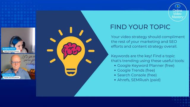 The Importance of Video for SEO with Pro Trainer Andjelka Ducic смотреть онлайн