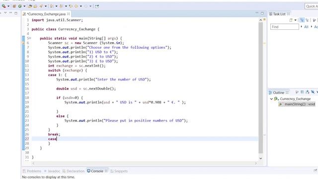 Java - Easy Currency Converter Program in Java ( Tutorial ) смотреть онлайн