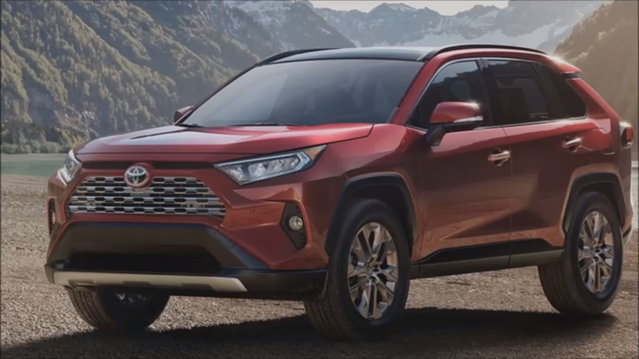 2019 Тойота RAV4 - интерьер популярного внедорожника смотреть онлайн