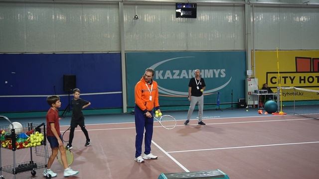 Как анализировать и оценивать подачу игроков 11-18 лет? Большой теннис смотреть онлайн