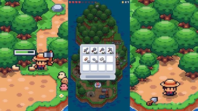 Tiny Island Survival Выживание на крошечном острове смотреть онлайн