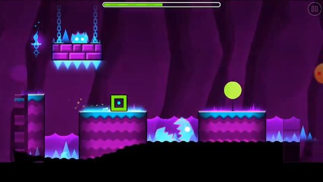 Прохождение Geometry dash Meltdown 2 уровень Viking arena смотреть онлайн