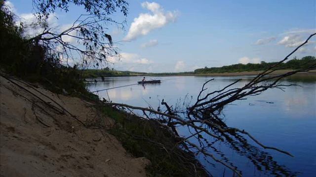"БЕЖИТ РЕКА" р. Унжа приток Волги песня смотреть онлайн
