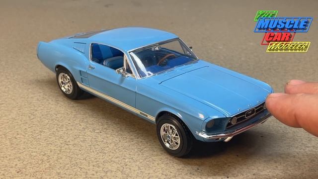 AMT 1967 Ford Mustang GT 289 Fastback Build смотреть онлайн