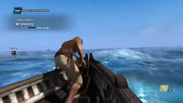 Assassin's Creed® IV Black Flag Harpooning a white whale смотреть онлайн