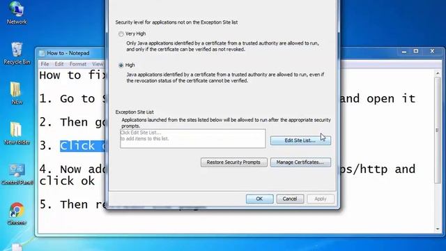 283 How to fix Java JRE Application Blocked2 смотреть онлайн