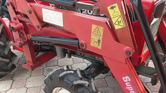 японский минитрактор Yanmar D2020 с аукциона смотреть онлайн
