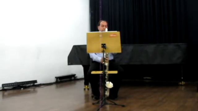 Genzmer Bass Clarinet Sonata смотреть онлайн