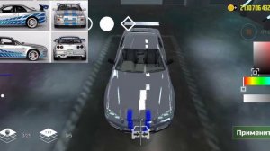 Я зделал легендарный нисан скайлайн из Форсажа! /car simulator 2 обнова