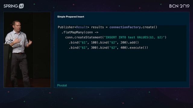 Reactive Relational Database Connectivity by Ben Hale @ Spring I/O 2019 смотреть онлайн