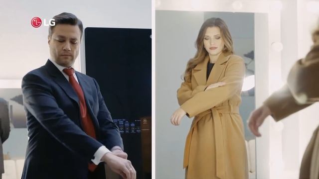 LG Styler. Стайлер для одежды. смотреть онлайн