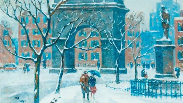 5 VIBRANT NEW YORK WINTER VINTAGE ART PIECES FOR YOUR LIVING ROOM FRAME TV смотреть онлайн