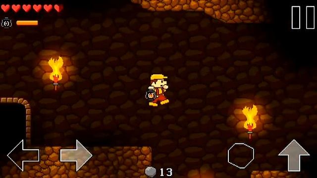 Retro World - walkthrough with secrets - Level 5-1 (Dungeon World) смотреть онлайн