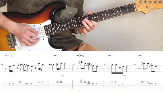 Feel Like Makin’ Love (guitar cover with tabs & chords) смотреть онлайн