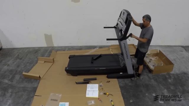 ProForm PRO 2000 Treadmill Assembly смотреть онлайн