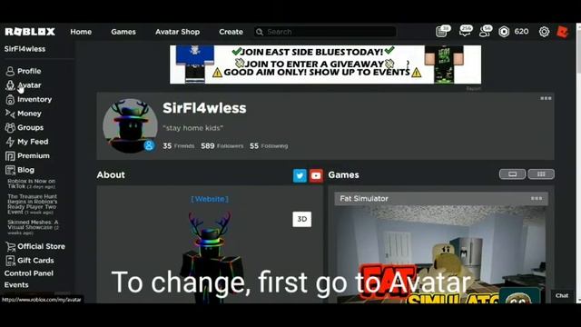 HOW TO ENABLE THE NEW ROBLOX PROFILE PICTURE | Roblox New Profile Picture Update смотреть онлайн