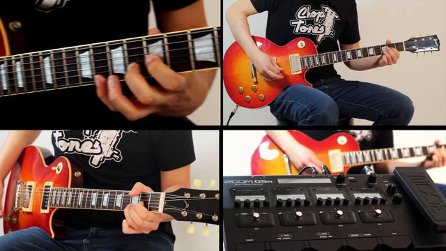 Zoom G5n + Tube Poweramp and Guitar Cabinet - Full Mix Demo смотреть онлайн