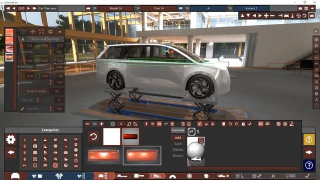 Automation: The Car Company Tycoon Game - Advanced body shaping technique - quick tutorial смотреть онлайн