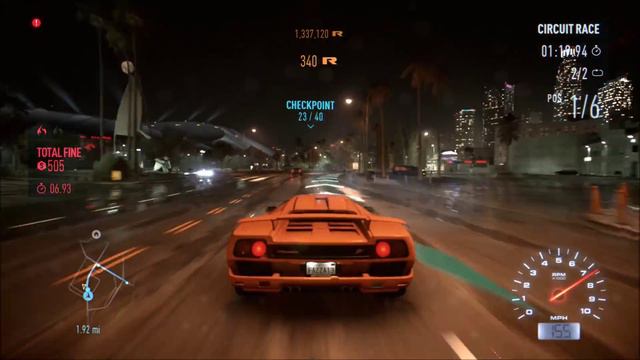 Need For Speed 2015 - Lamborghini Diablo SV 1995 (Gameplay) смотреть онлайн