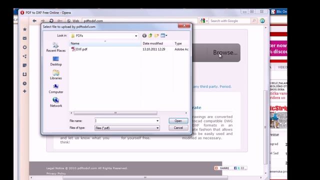 Convert PDF drawing to DXF format for Free Online смотреть онлайн