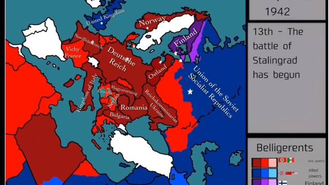 World War Two - Conflict in Europe (1939 - 1945) смотреть онлайн